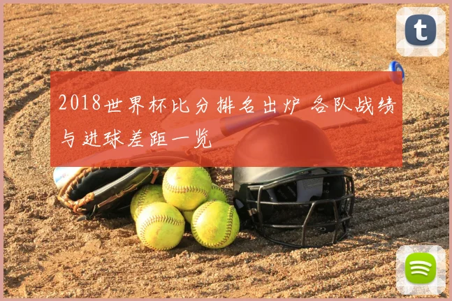 2018世界杯比分排名出炉 各队战绩与进球差距一览