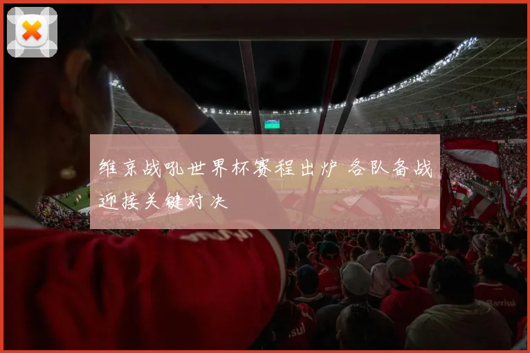 维京战吼世界杯赛程出炉 各队备战迎接关键对决